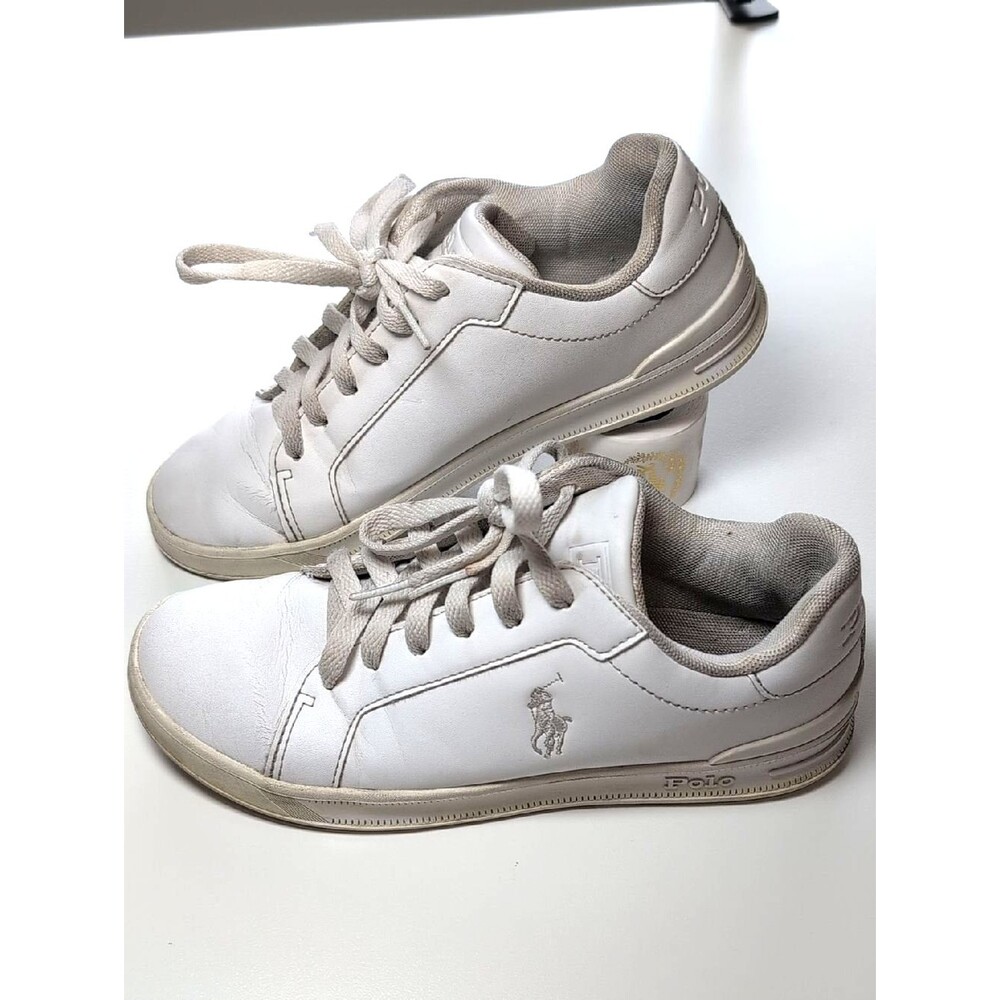 Polo by Ralph Lauren White Low-Top Athletic Sneakers